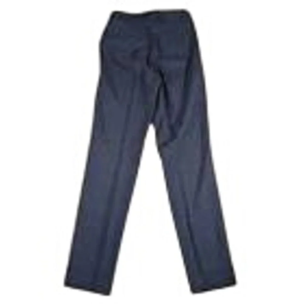 NWOT SUISTUDIO Women's Blue Wool Suit Set Blazer‎ 32R Pants 24x29 READ